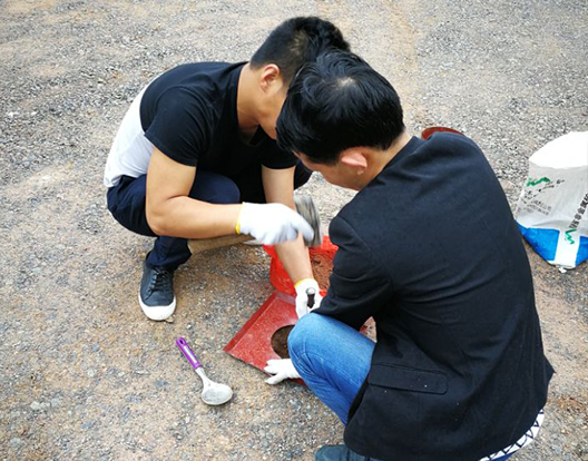 畢節(jié)市殘疾人托養(yǎng)中心建設項目（地上、地下）施工壓實度試驗