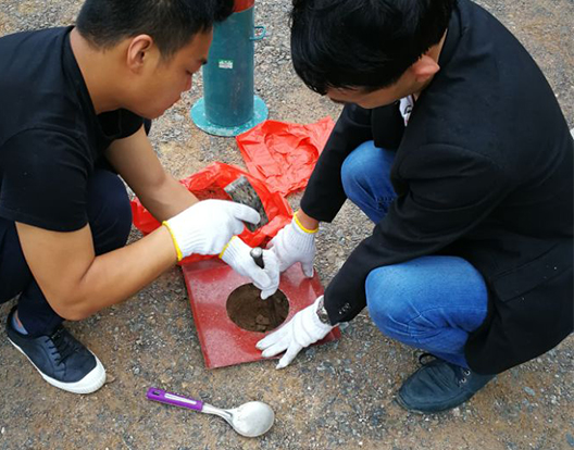 畢節(jié)市殘疾人托養(yǎng)中心建設(shè)項目（地上、地下）施工壓實度試驗